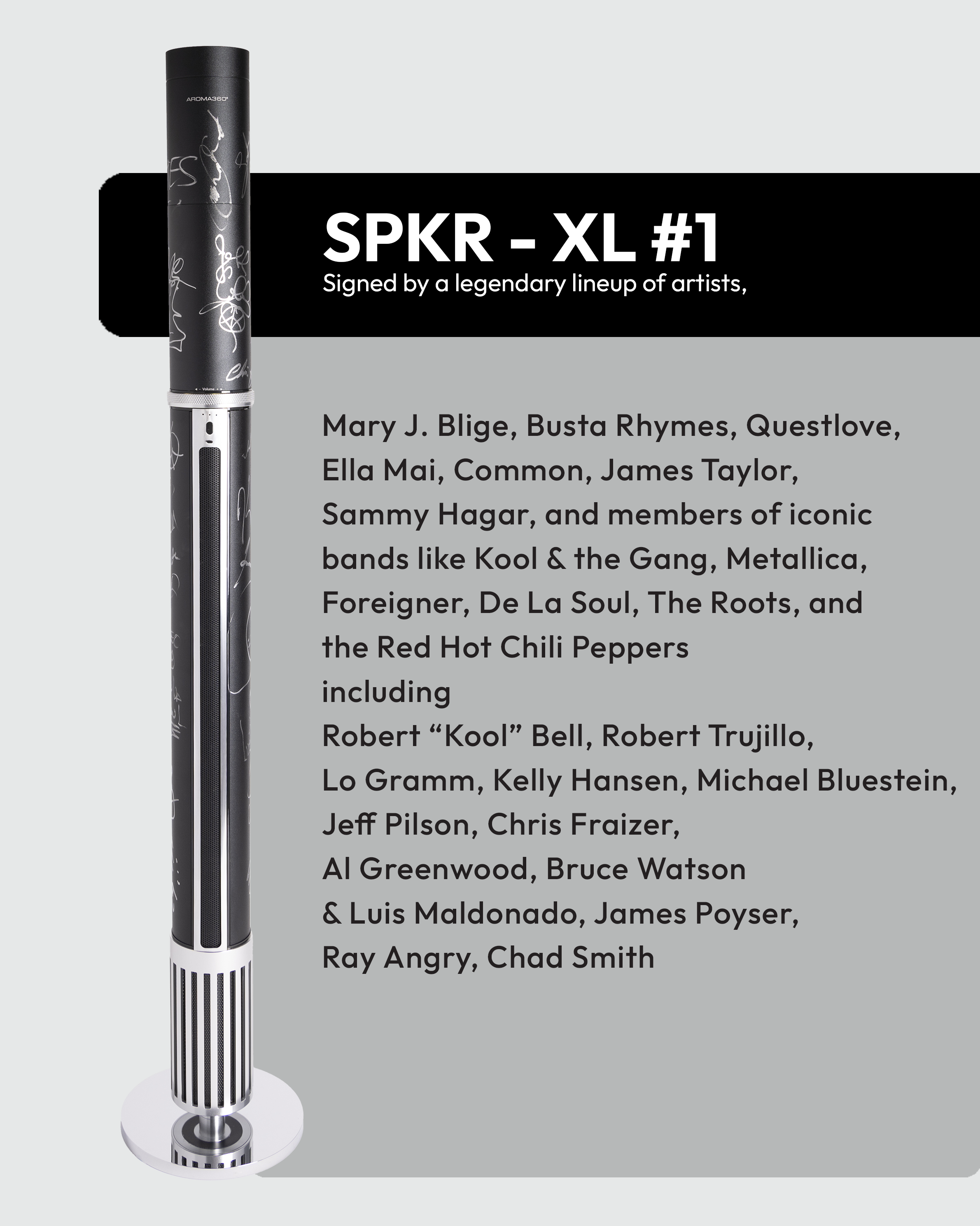 
                  
                    Autographed SPKR™ XL Scent Diffuser
                  
